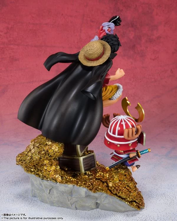 Bandai One Piece FiguartsZERO Monkey D. Luffy (WT100 Commemorative: Daikaizoku Hyakkei) 7 Bandai One Piece FiguartsZERO Monkey D. Luffy (WT100 Commemorative: Daikaizoku Hyakkei) - Image 5