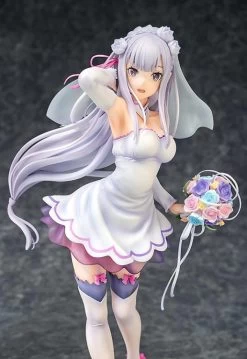 Re:Zero Starting Life In Another World Emilia (Wedding Ver.) 1/7 Scale Figure -Figure Toy 82b8d6ca 7faa 458e 9200 8d8