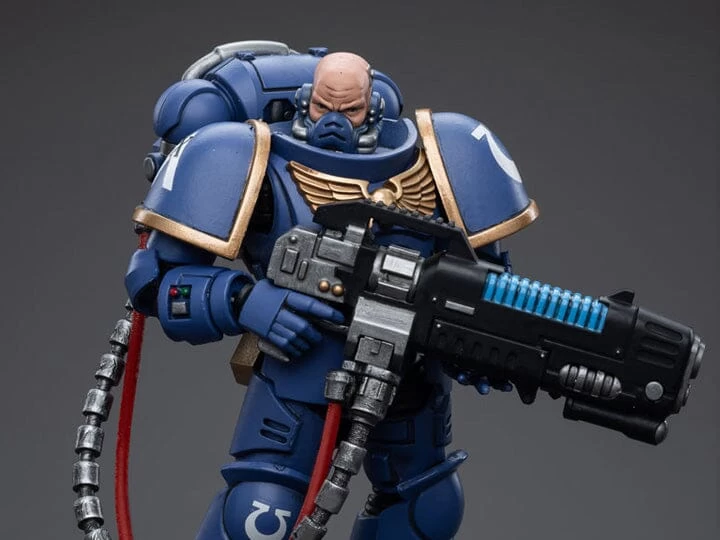 Warhammer 40K Ultramarines Hellblasters Brother Torsus 1/18 Scale Figure 3 Warhammer 40K Ultramarines Hellblasters Brother Torsus 1/18 Scale Figure