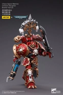 Warhammer 40K Chaos Space Marines Crimson Slaughter Brother Karvult 1/18 Scale Figure -Figure Toy 911af525 f598 47be b713 70bb5a26edf0