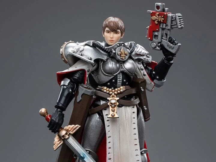 Warhammer 40k Adepta Sororitas Battle Sisters Order Of The Argent Shroud Sister Superior Evinka 1/18 Scale Figure 3 Warhammer 40k Adepta Sororitas Battle Sisters Order Of The Argent Shroud Sister Superior Evinka 1/18 Scale Figure