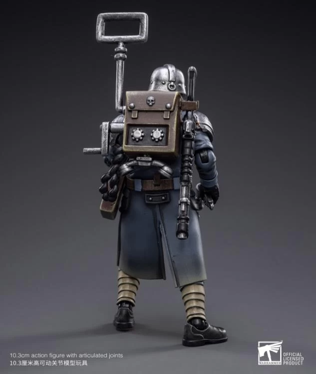 Warhammer 40K Death Korps Of Krieg Veteran Squad Guardsman Communication Specialist 1/18 Scale Figure 5 Warhammer 40K Death Korps Of Krieg Veteran Squad Guardsman Communication Specialist 1/18 Scale Figure - Image 3