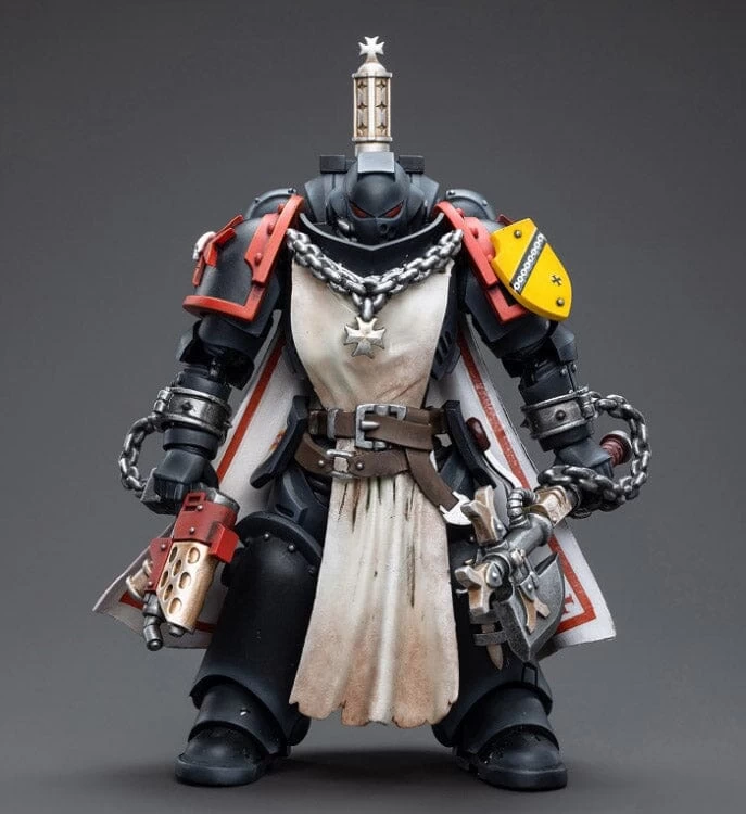Warhammer 40K Black Templars Primaris Sword Brethren Granbertus 1/18 Scale Figure 7 Warhammer 40K Black Templars Primaris Sword Brethren Granbertus 1/18 Scale Figure - Image 5