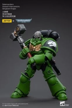 Warhammer 40K Salamanders Assault Intercessors Sergeant Krajax 1/18 Scale Figure -Figure Toy 99750742 56c4 4198 b195 885d5b26dbad