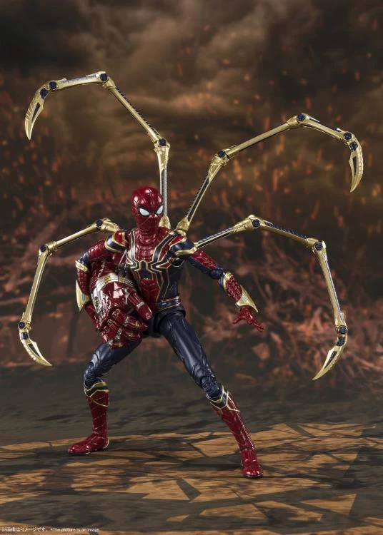 Bandai Avengers: Endgame S.H.Figuarts Iron Spider (Final Battle Edition) 6 Bandai Avengers: Endgame S.H.Figuarts Iron Spider (Final Battle Edition) - Image 4
