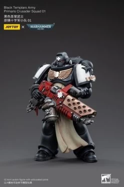 Warhammer 40K Black Templars Primaris Crusader Squad 1/18 Scale Figure Set 25 Warhammer 40K Black Templars Primaris Crusader Squad 1/18 Scale Figure Set -Figure Toy 9c17d10e 00c8 4b2f bef4 b55e96f0be47