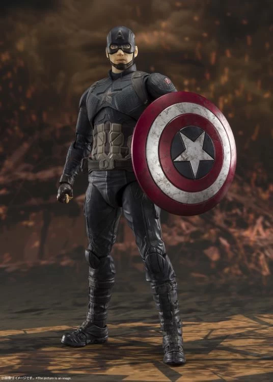 Bandai Avengers: Endgame S.H.Figuarts Captain America (Final Battle Edition) 5 Bandai Avengers: Endgame S.H.Figuarts Captain America (Final Battle Edition) - Image 3