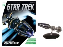 Star Trek Starships Collection #22 Krenim Temporal Weapon Ship -Figure Toy EGM10462 i