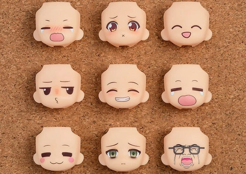 Nendoroid More Face Swap Good Smile Selection 02 Set Of 9 Face Plates 3 Nendoroid More Face Swap Good Smile Selection 02 Set Of 9 Face Plates