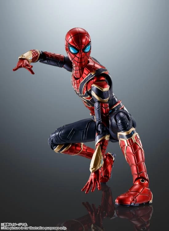 Bandai Spider-Man: No Way Home S.H.Figuarts Iron-Spider Figure 8 Bandai Spider-Man: No Way Home S.H.Figuarts Iron-Spider Figure - Image 6