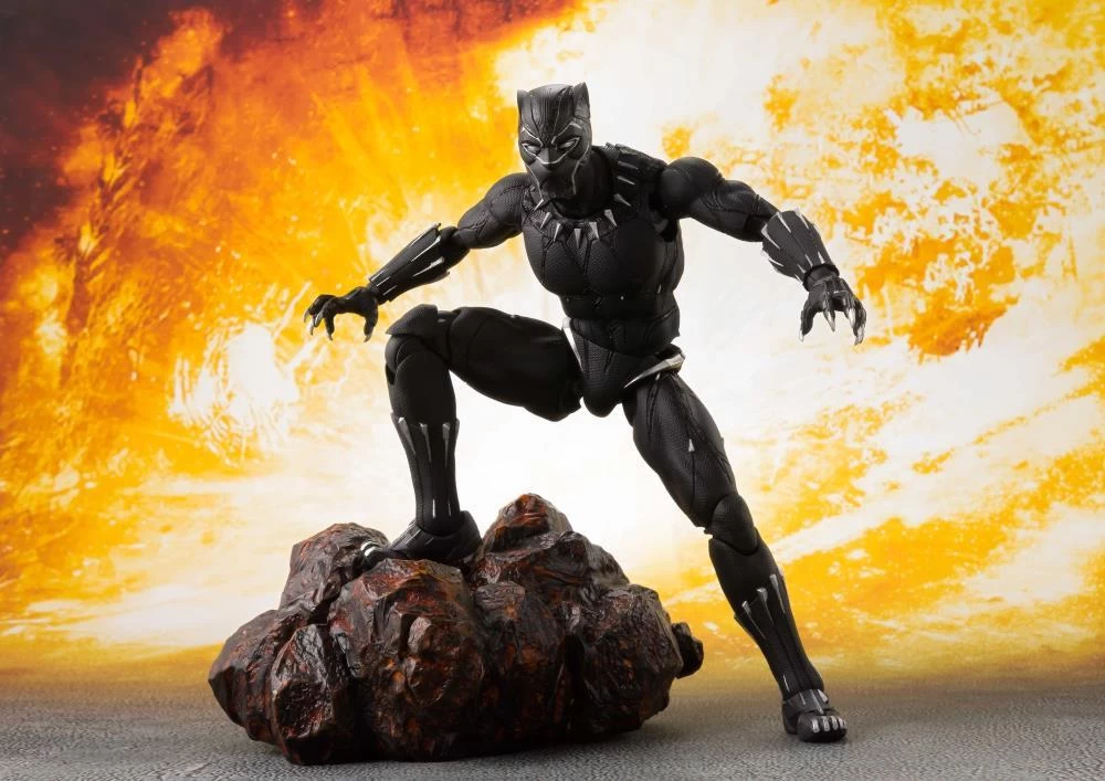 Bandai Avengers: Infinity War S.H.Figuarts Black Panther & Tamashii Effect 8 Bandai Avengers: Infinity War S.H.Figuarts Black Panther & Tamashii Effect - Image 6