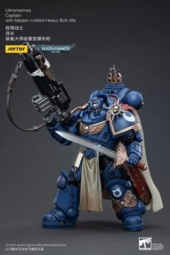 Warhammer 40K Ultramarines Captain With Master-Crafted Heavy Bolt Rifle 1/18 Scale Figure -Figure Toy a787fa17 42a8 43bd 8a60 4bad7e11aee0