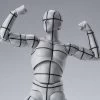 Bandai S.H.Figuarts Body-kun Wireframe (Gray Color Ver.) -Figure Toy ab033d79 5971 4982 96ae 7ad8f615796f