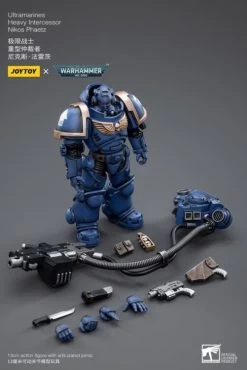 Warhammer 40K Ultramarines Heavy Intercessor Nikos Phaetz 1/18 Scale Figure -Figure Toy b0123756 8747 4d51 afc0 bbb8e8b271f9
