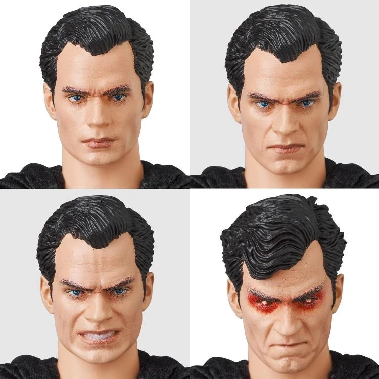 Zack Snyder's Justice League MAFEX No.174 Superman (Black Suit) 9 Zack Snyder's Justice League MAFEX No.174 Superman (Black Suit) - Image 7