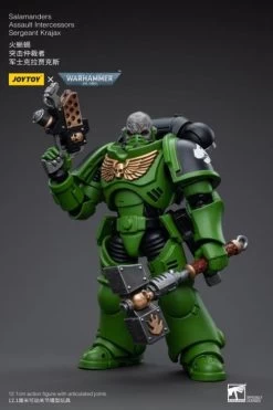 Warhammer 40K Salamanders Assault Intercessors Sergeant Krajax 1/18 Scale Figure -Figure Toy b1c32f26 904e 4b78 921f 3dd77f8c6590