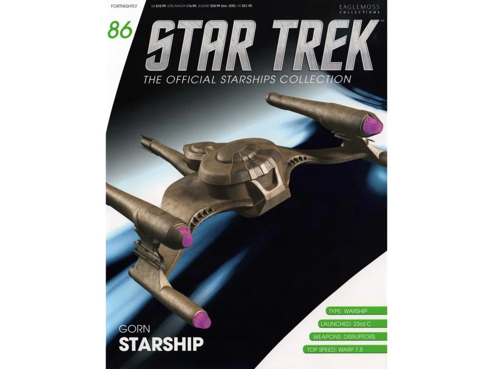 Star Trek Starships Collection #86 Gorn Starship 11 Star Trek Starships Collection #86 Gorn Starship - Image 9