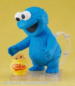 Sesame Street Nendoroid No.2051 Cookie Monster -Figure Toy b2242752 536a 4cef 9be9 f1baf937c584