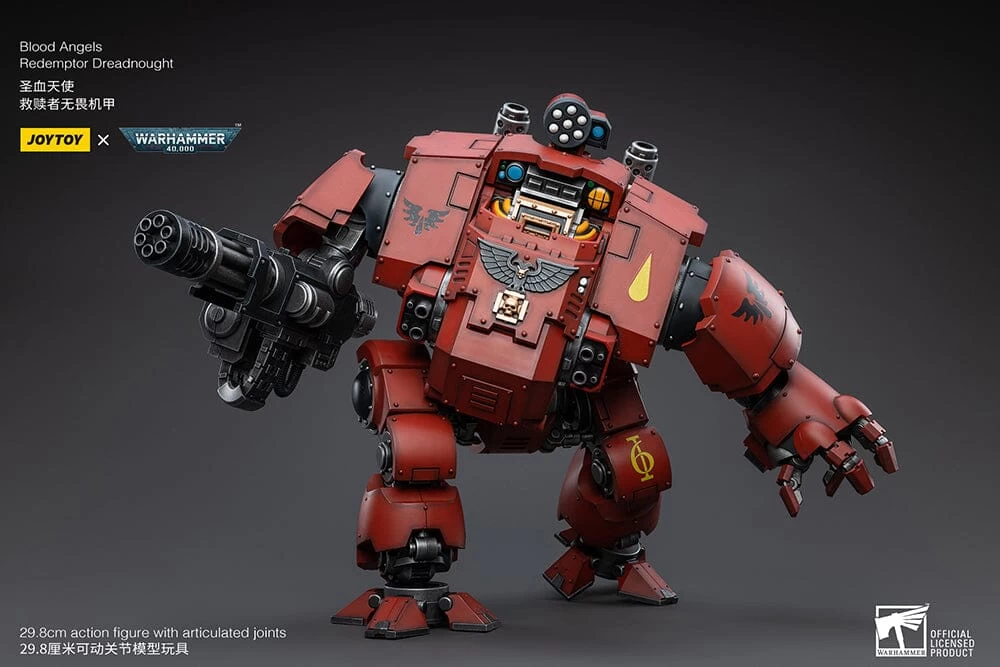 Warhammer 40K Blood Angels Redemptor Dreadnought 1/18 Scale Figure 10 Warhammer 40K Blood Angels Redemptor Dreadnought 1/18 Scale Figure - Image 8