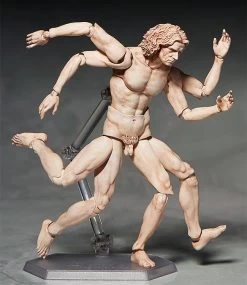 The Table Museum Figma SP-075 Vitruvian Man -Figure Toy b6870b4f ba8f 4173 885d 3a96ad018dc6