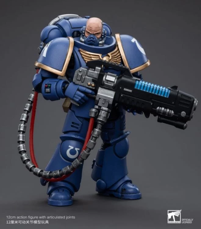 Warhammer 40K Ultramarines Hellblasters Brother Torsus 1/18 Scale Figure 5 Warhammer 40K Ultramarines Hellblasters Brother Torsus 1/18 Scale Figure - Image 3