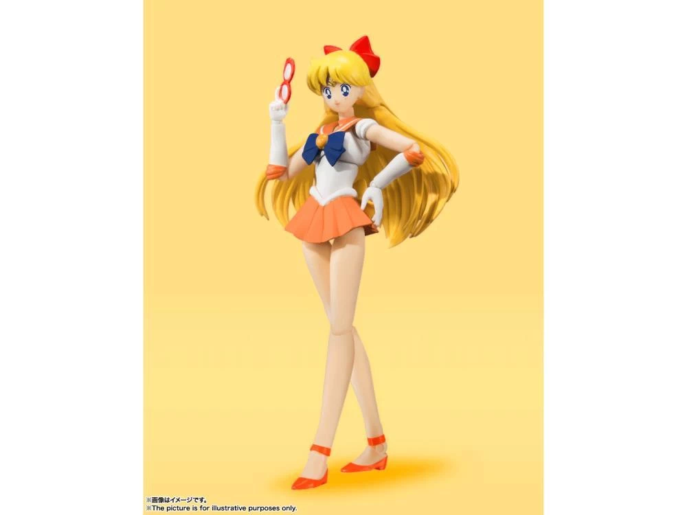 Bandai Sailor Moon S.H.Figuarts Sailor Venus (Animation Color Edition) 7 Bandai Sailor Moon S.H.Figuarts Sailor Venus (Animation Color Edition) - Image 5