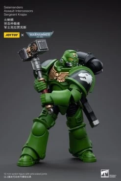 Warhammer 40K Salamanders Assault Intercessors Sergeant Krajax 1/18 Scale Figure -Figure Toy c6a1e3ef d5bb 4de5 b9ef 39905ef24451