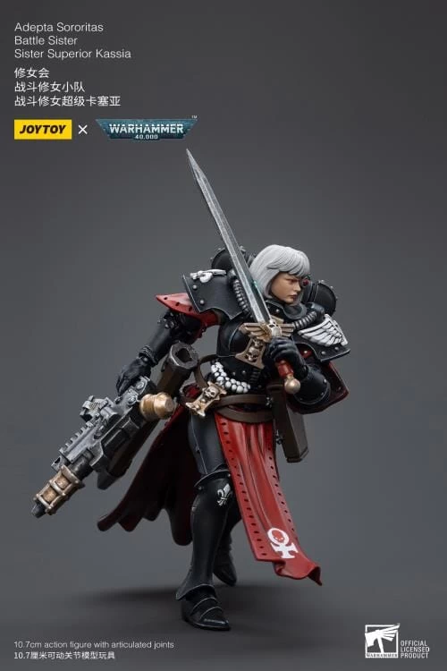 Warhammer 40K Adepta Sororitas Battle Sister Superior Kassia 1/18 Scale Figure 7 Warhammer 40K Adepta Sororitas Battle Sister Superior Kassia 1/18 Scale Figure - Image 5