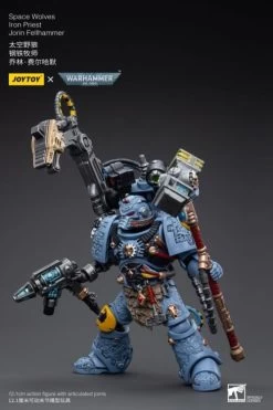 Warhammer 40K Space Wolves Iron Priest Jorin Fellhammer 1/18 Scale Figure -Figure Toy ce1865d0 3048 41bd 9d57 9c6ba97f07f4