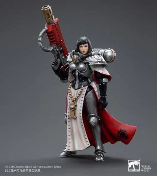 Warhammer 40k Adepta Sororitas Battle Sisters Order Of The Argent Shroud Sister Irmengard 1/18 Scale Figure 6 Warhammer 40k Adepta Sororitas Battle Sisters Order Of The Argent Shroud Sister Irmengard 1/18 Scale Figure - Image 4