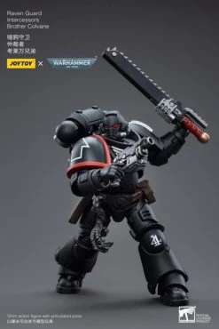Warhammer 40K Raven Guard Intercessors Brother Colvane 1/18 Scale Figure -Figure Toy d72cfaaa e324 4765 b989 a55fa4ab0c26