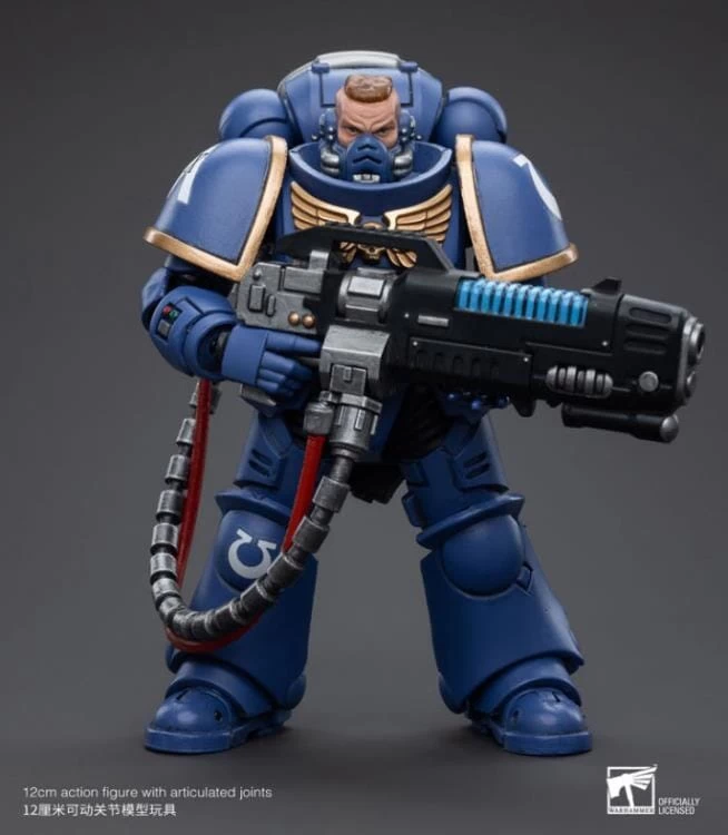 Warhammer 40K Ultramarines Hellblasters Brother Paxor 1/18 Scale Figure 4 Warhammer 40K Ultramarines Hellblasters Brother Paxor 1/18 Scale Figure - Image 2