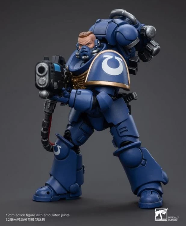 Warhammer 40K Ultramarines Hellblasters Brother Paxor 1/18 Scale Figure 7 Warhammer 40K Ultramarines Hellblasters Brother Paxor 1/18 Scale Figure - Image 5