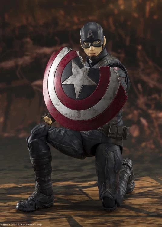 Bandai Avengers: Endgame S.H.Figuarts Captain America (Final Battle Edition) 10 Bandai Avengers: Endgame S.H.Figuarts Captain America (Final Battle Edition) - Image 8