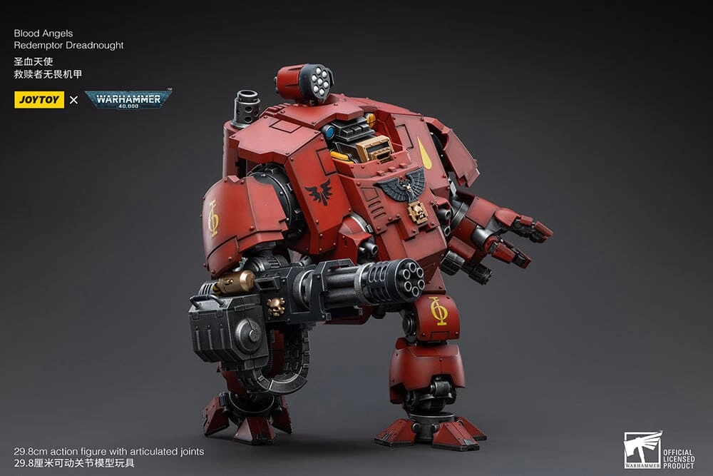 Warhammer 40K Blood Angels Redemptor Dreadnought 1/18 Scale Figure 8 Warhammer 40K Blood Angels Redemptor Dreadnought 1/18 Scale Figure - Image 6