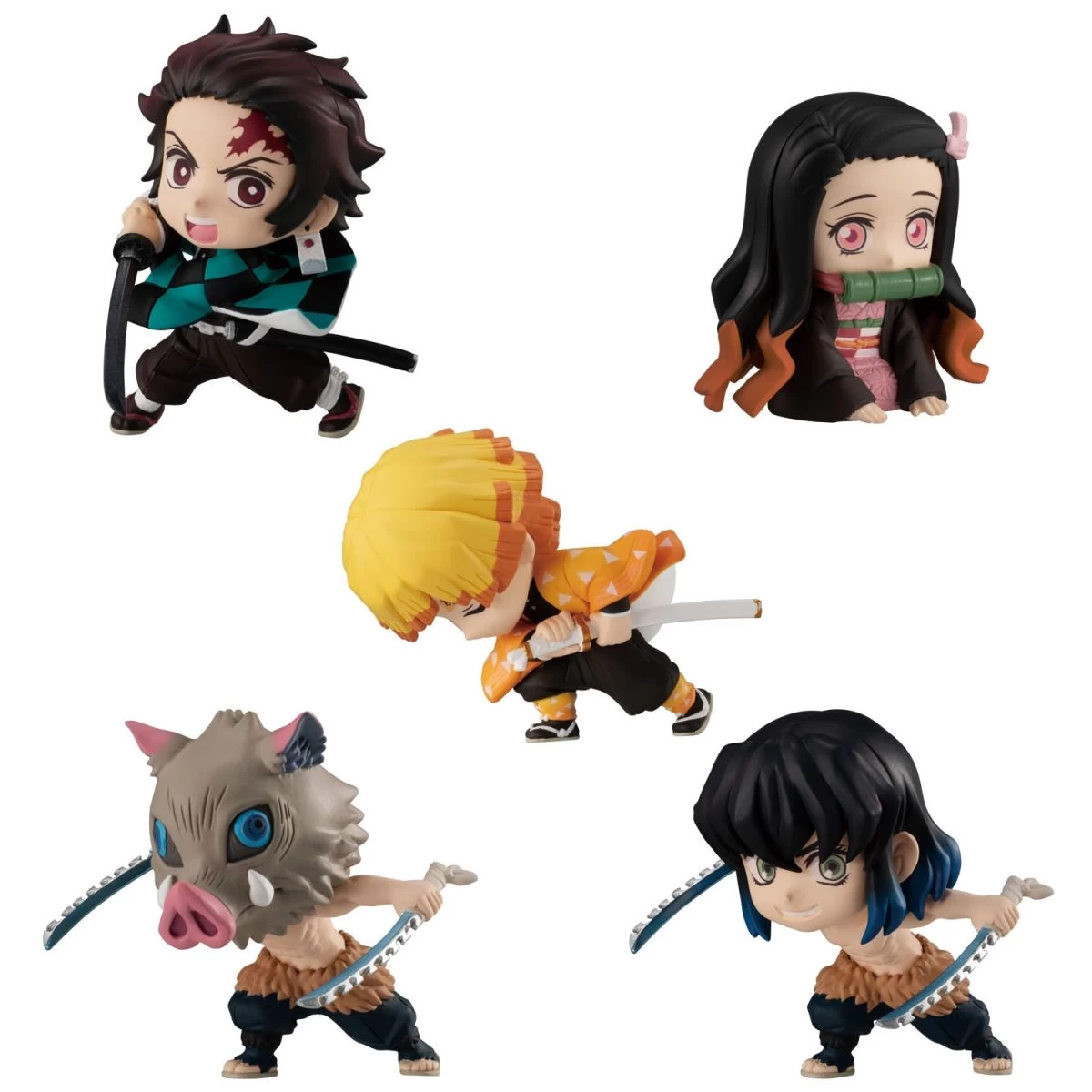 Bandai Demon Slayer: Kimetsu No Yaiba Adverge Motion (Set) 3 Bandai Demon Slayer: Kimetsu No Yaiba Adverge Motion (Set)