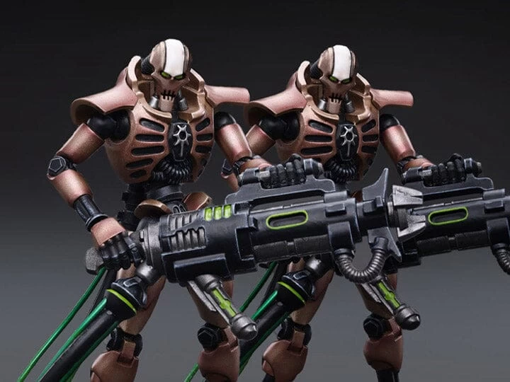 Warhammer 40K Necrons Szarekhan Dynasty Immortal With Tesla Carbine 1/18 Scale Figure Set 3 Warhammer 40K Necrons Szarekhan Dynasty Immortal With Tesla Carbine 1/18 Scale Figure Set