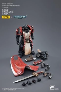 Warhammer 40K Black Templars Primaris Sword Brethren Eberwulf 1/18 Scale Figure -Figure Toy e34bb01c 5c3c 4413 831a 2c3df2b5d931