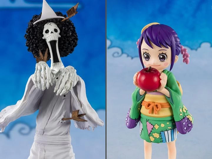 Bandai One Piece FiguartsZERO Brook (Honekichi) And O-Tama 3 Bandai One Piece FiguartsZERO Brook (Honekichi) And O-Tama