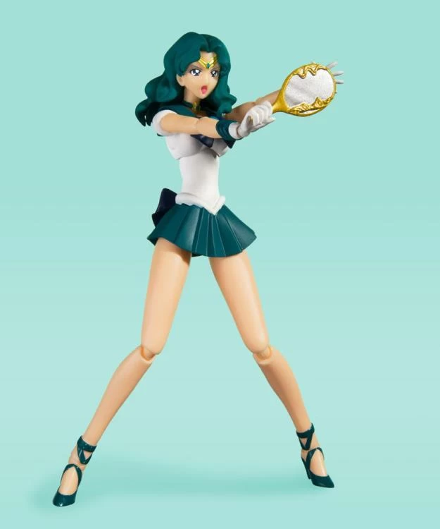 Bandai Sailor Moon S.H.Figuarts Sailor Neptune (Animation Color Edition) 4 Bandai Sailor Moon S.H.Figuarts Sailor Neptune (Animation Color Edition) - Image 2