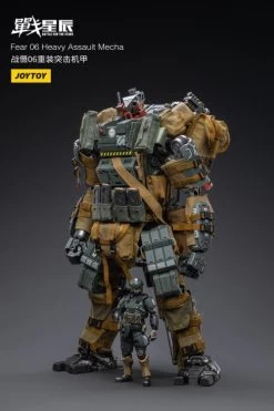 Battle For The Stars FEAR VI (Heavy Assault) With Pilot 1/18 Scale Figure Set -Figure Toy ea51871d 5ba7 4be4 b120 299b6ce4225b