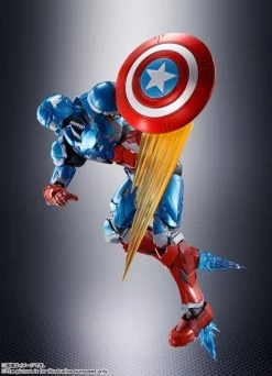 Bandai Tech-On Avengers S.H.Figuarts Tech-On Captain America -Figure Toy ea638133 ccb6 43ee b792 392f75d43aff