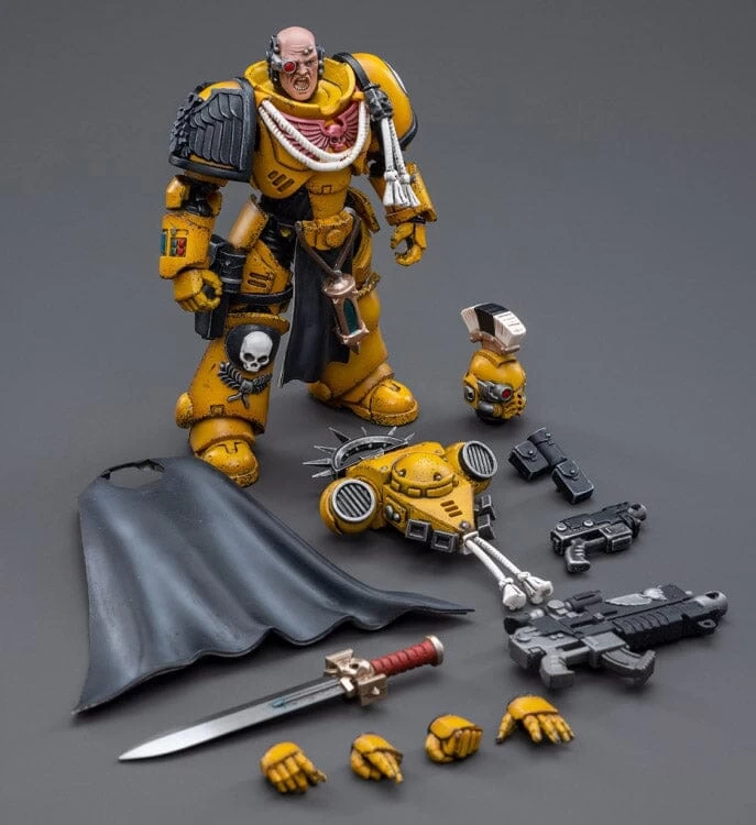 Warhammer 40K Imperial Fists Primaris Captain 1/18 Scale Figure 11 Warhammer 40K Imperial Fists Primaris Captain 1/18 Scale Figure - Image 9