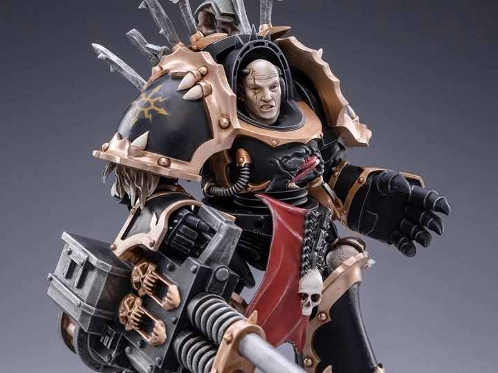 Warhammer 40K Black Legion Brother Gornoth 1/18 Scale Figure 3 Warhammer 40K Black Legion Brother Gornoth 1/18 Scale Figure