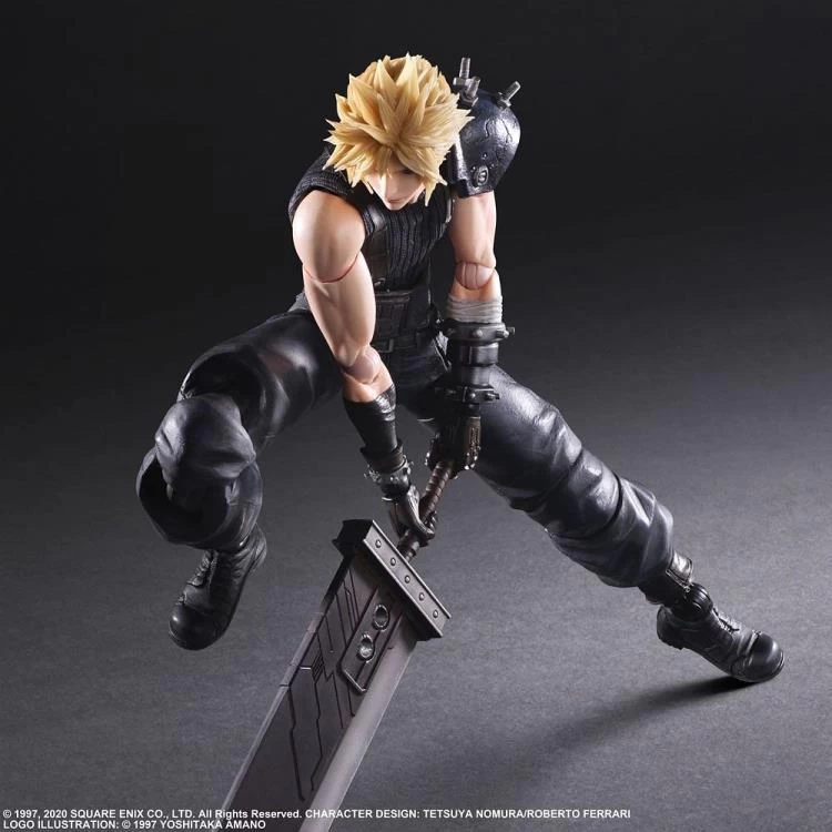 Final Fantasy VII Remake Play Arts Kai Cloud Strife (Version 2) 10 Final Fantasy VII Remake Play Arts Kai Cloud Strife (Version 2) - Image 8