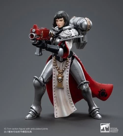 Warhammer 40k Adepta Sororitas Battle Sisters Order Of The Argent Shroud Sister Irmengard 1/18 Scale Figure 10 Warhammer 40k Adepta Sororitas Battle Sisters Order Of The Argent Shroud Sister Irmengard 1/18 Scale Figure - Image 8