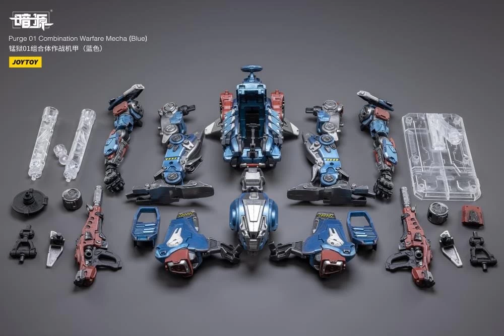 Dark Source Purge 01 Combination Warfare Mecha (Blue Ver.) 1/25 Scale Figure 15 Dark Source Purge 01 Combination Warfare Mecha (Blue Ver.) 1/25 Scale Figure - Image 13