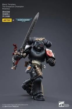 Warhammer 40K Black Templars The Emperor's Champion Rolantus 1/18 Scale Figure -Figure Toy fb41aaa3 35aa 4326 9b14 367ef7f4805b