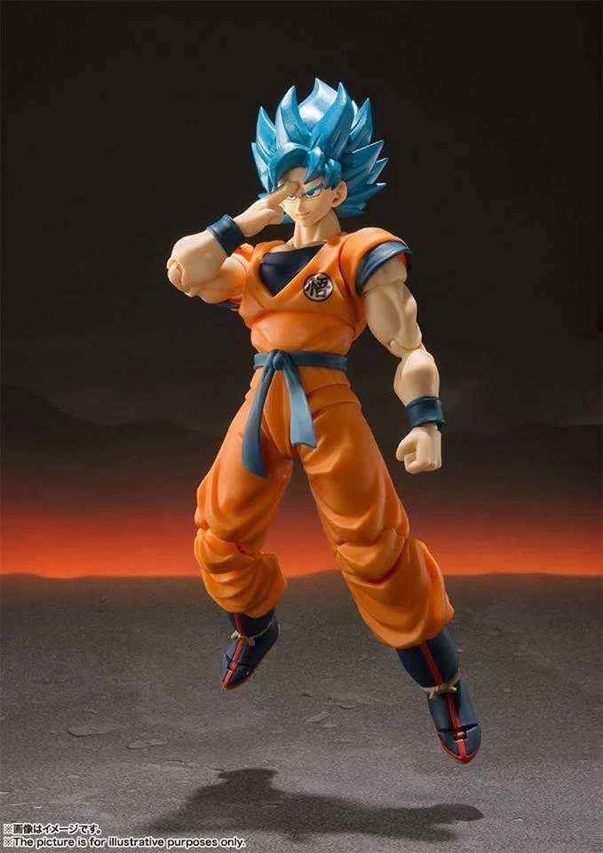 Bandai Dragon Ball Super S.H.Figuarts Super Saiyan God Super Saiyan Goku 5 Bandai Dragon Ball Super S.H.Figuarts Super Saiyan God Super Saiyan Goku - Image 3
