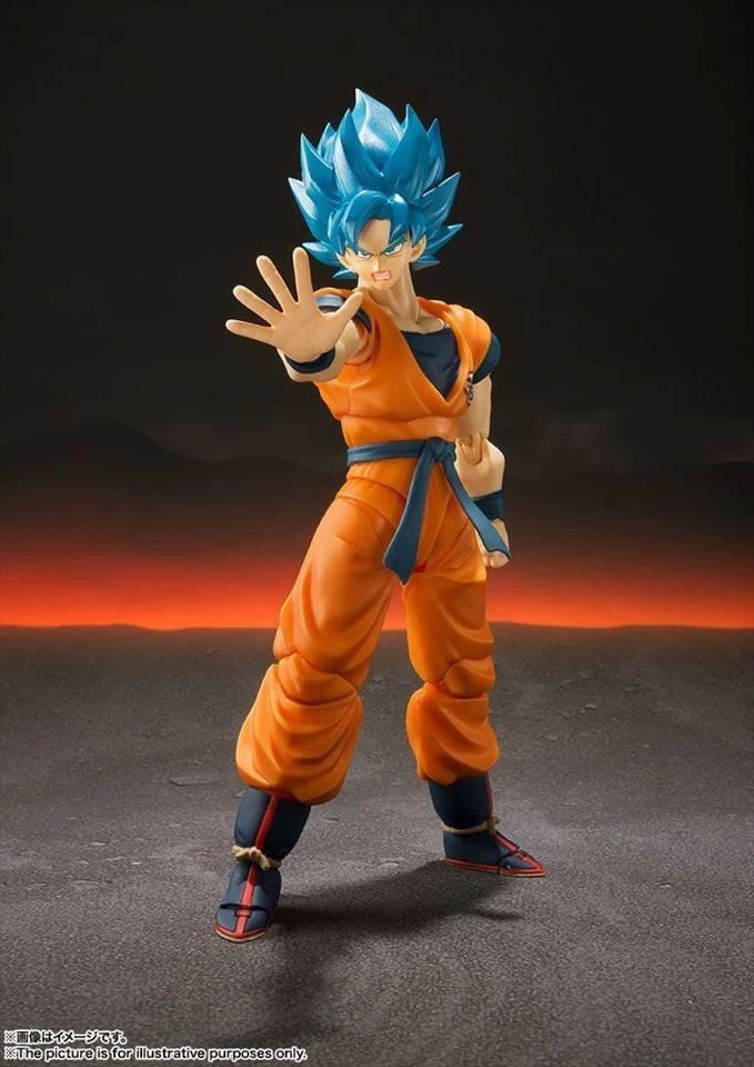 Bandai Dragon Ball Super S.H.Figuarts Super Saiyan God Super Saiyan Goku 9 Bandai Dragon Ball Super S.H.Figuarts Super Saiyan God Super Saiyan Goku - Image 7